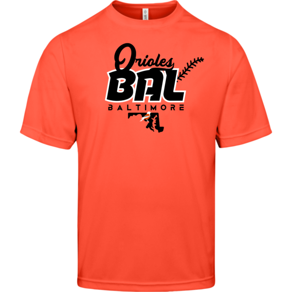 Baltimore Orioles (BAL) Baseball T-Shirt - Image 4