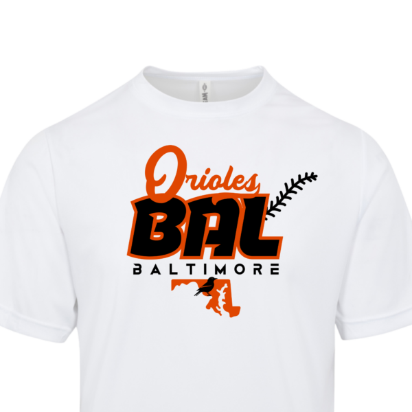 Baltimore Orioles (BAL) Baseball T-Shirt - Image 2