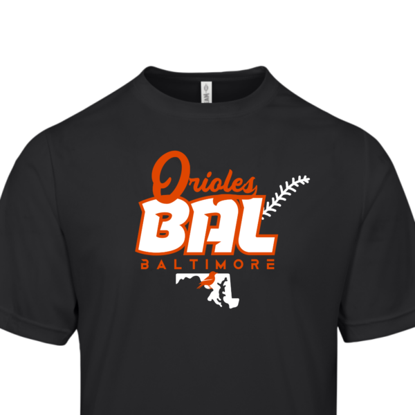 Baltimore Orioles (BAL) Baseball T-Shirt - Image 3