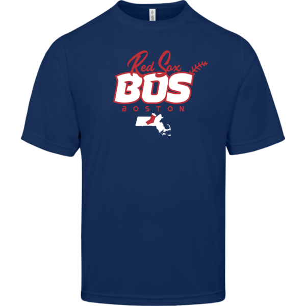 Boston Red Sox (BOS) Baseball T-Shirt - Image 2