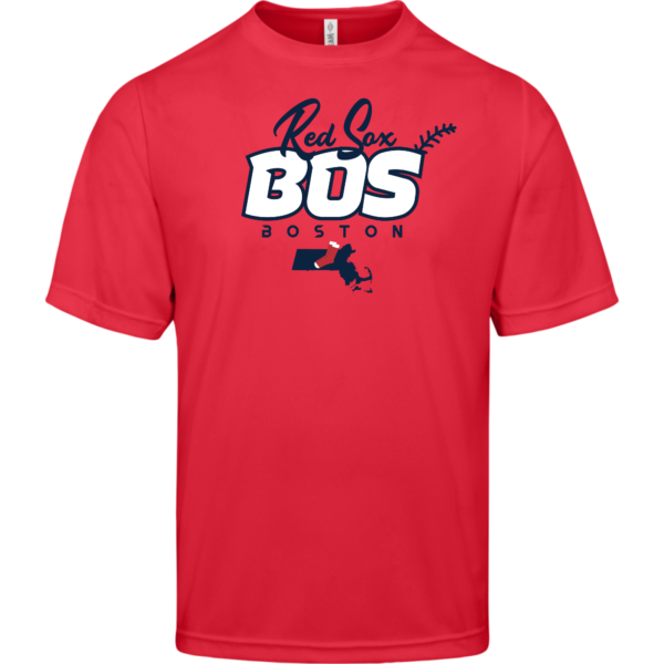 Boston Red Sox (BOS) Baseball T-Shirt - Image 3