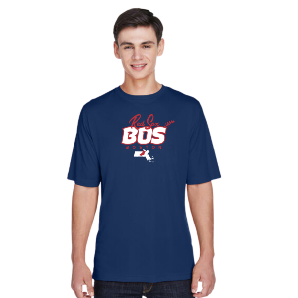 Boston Red Sox (BOS) Baseball T-Shirt - Image 8