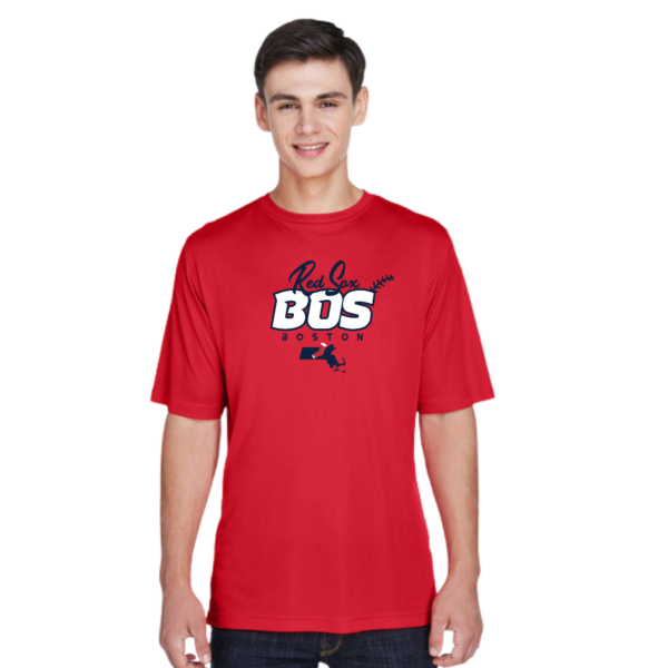 Boston Red Sox (BOS) Baseball T-Shirt - Image 9