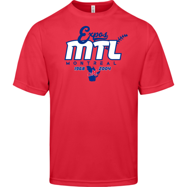Montreal Expos (MTL) Baseball T-Shirt - Image 3