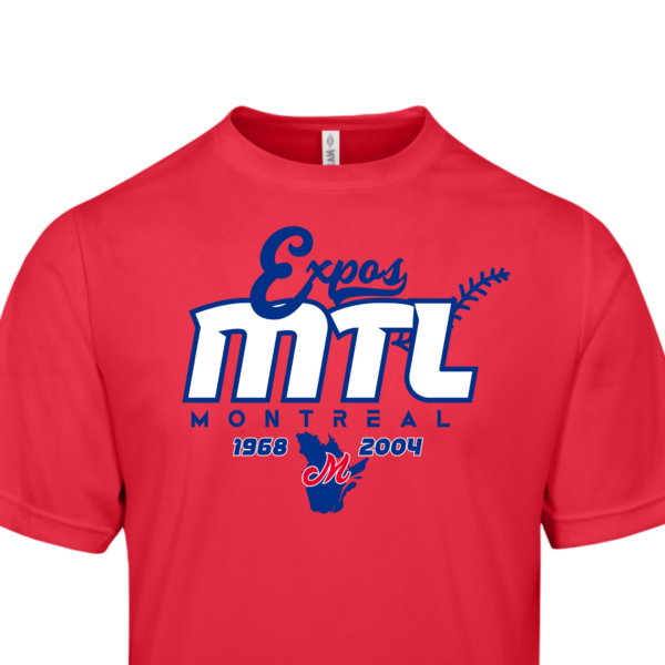 Montreal Expos (MTL) Baseball T-Shirt - Image 6
