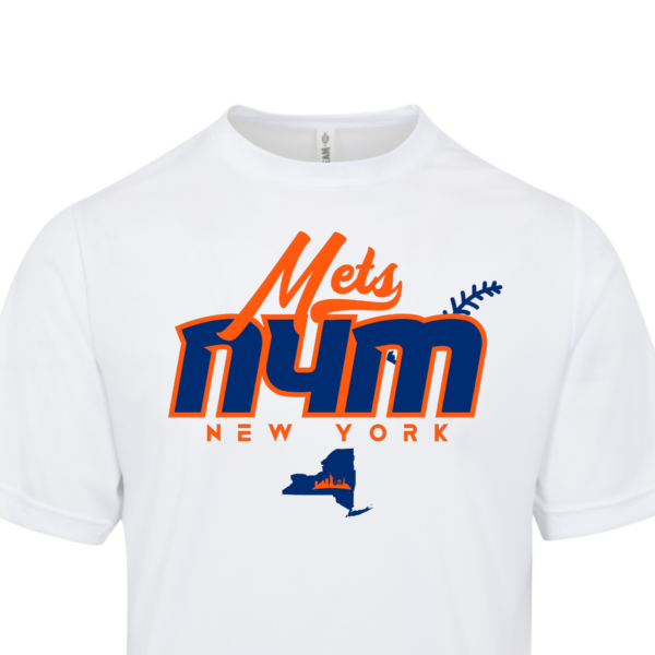 New York Mets (NYM) Baseball T-Shirt - Image 4