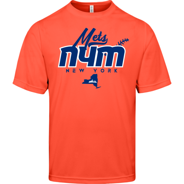 New York Mets (NYM) Baseball T-Shirt - Image 3