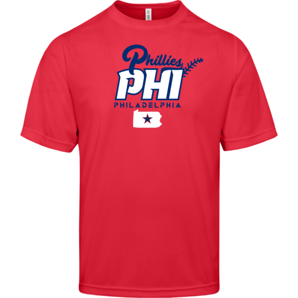 Philadelphia Phillies (PHI) Baseball T-Shirt - Image 3