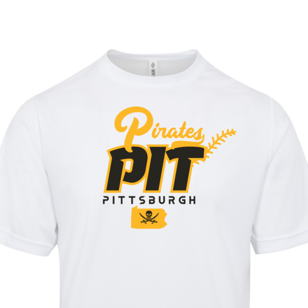 Pittsburgh Pirates (PIT) Baseball T-Shirt - Image 3