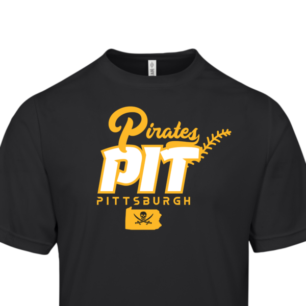 Pittsburgh Pirates (PIT) Baseball T-Shirt - Image 4