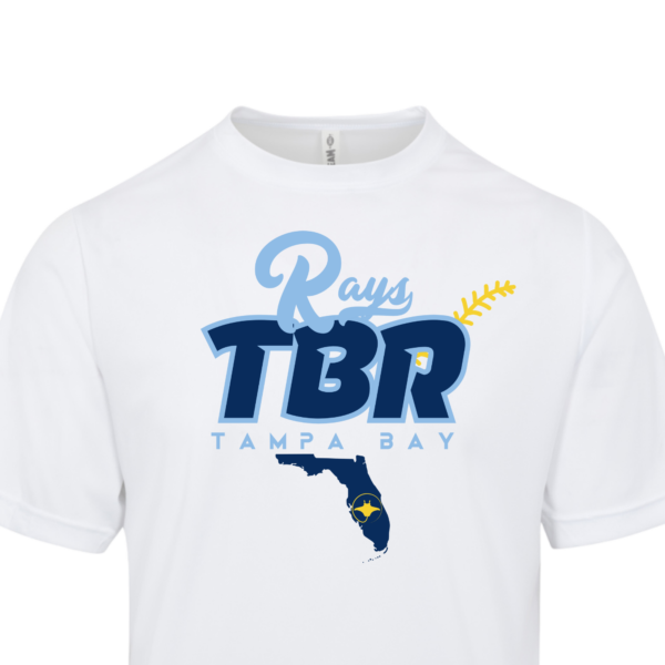 Tampa Bay Rays (TBR) Baseball T-Shirt - Image 3