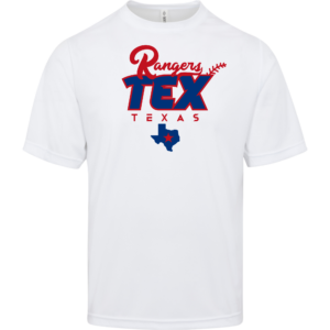 Texas Rangers (TEX) Baseball T-Shirt