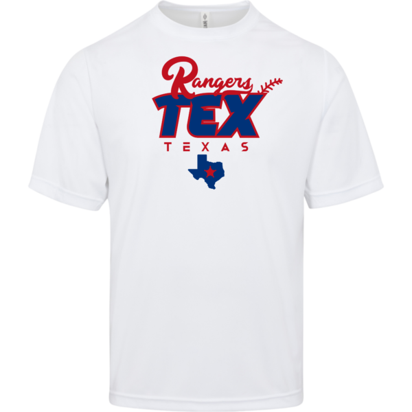 Texas Rangers (TEX) Baseball T-Shirt