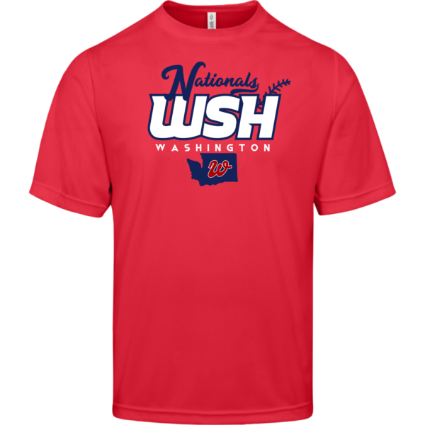 Washington Nationals (WSH) Baseball T-Shirt - Image 3