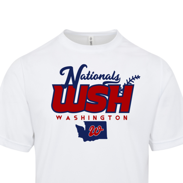 Washington Nationals (WSH) Baseball T-Shirt - Image 4