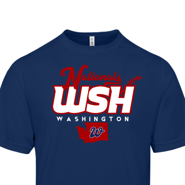 Washington Nationals (WSH) Baseball T-Shirt - Image 5