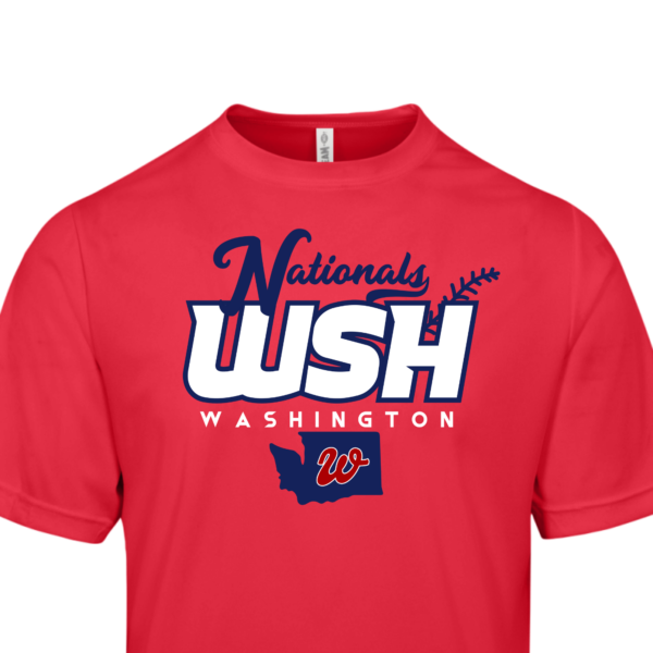 Washington Nationals (WSH) Baseball T-Shirt - Image 6