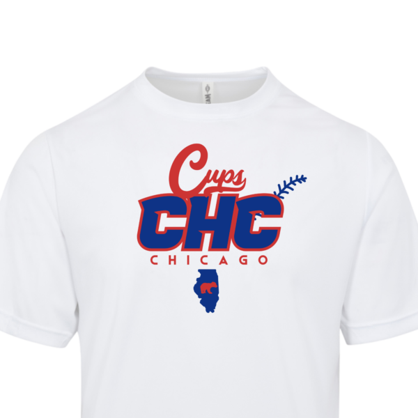 Chicago Cups (CHC) Baseball T-Shirt - Image 4