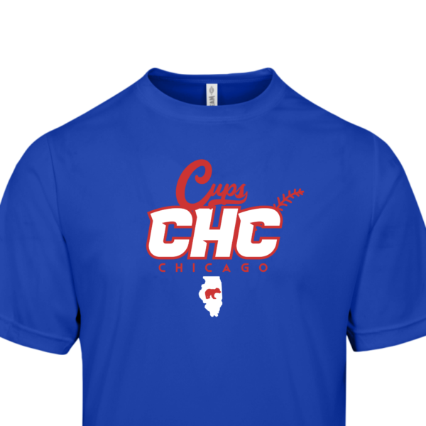 Chicago Cups (CHC) Baseball T-Shirt - Image 5