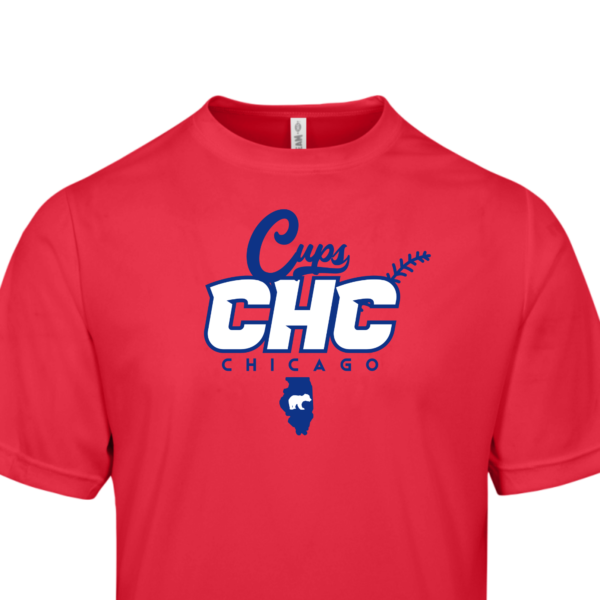 Chicago Cups (CHC) Baseball T-Shirt - Image 6