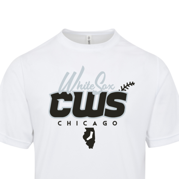 Chicago White Sox (CWS) Baseball T-Shirt - Image 4