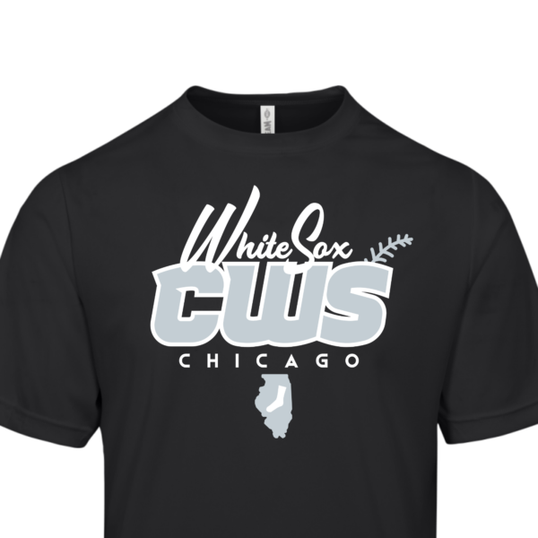 Chicago White Sox (CWS) Baseball T-Shirt - Image 5