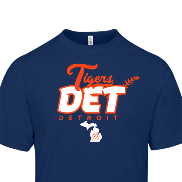 Detroit Tigers (DET) Baseball T-Shirt - Image 5