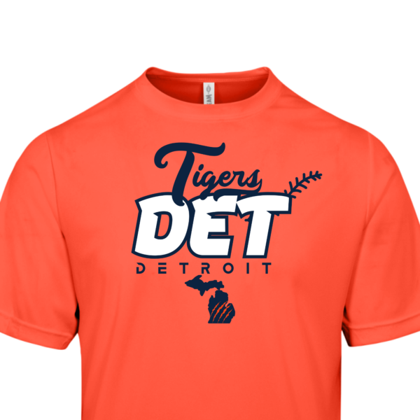 Detroit Tigers (DET) Baseball T-Shirt - Image 6