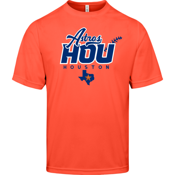 Houston Astros (HOU) Baseball T-Shirt - Image 3