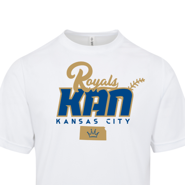 Kansas City Royals (KAN) Baseball T-Shirt - Image 3