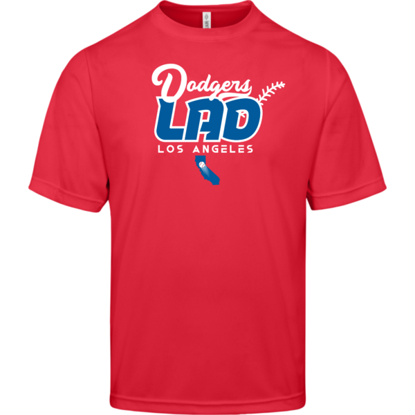 Los Angeles Dodgers (LAD) Baseball T-Shirt - Image 3