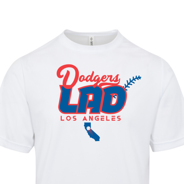 Los Angeles Dodgers (LAD) Baseball T-Shirt - Image 4