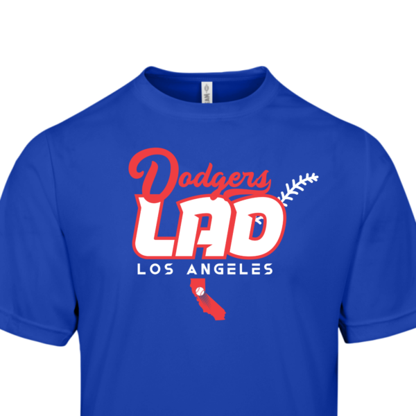 Los Angeles Dodgers (LAD) Baseball T-Shirt - Image 5